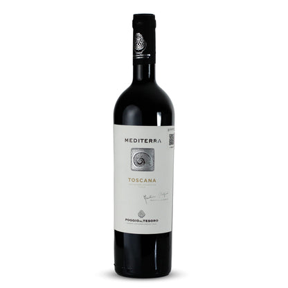 Vino Tinto Poggio Al Tesoro Mediterra Toscana I.G.T. Italia 375ml