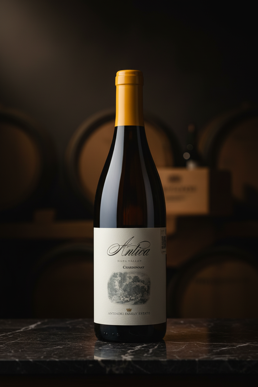Vino Blanco Antica Chardonnay Napa Valley 750ml