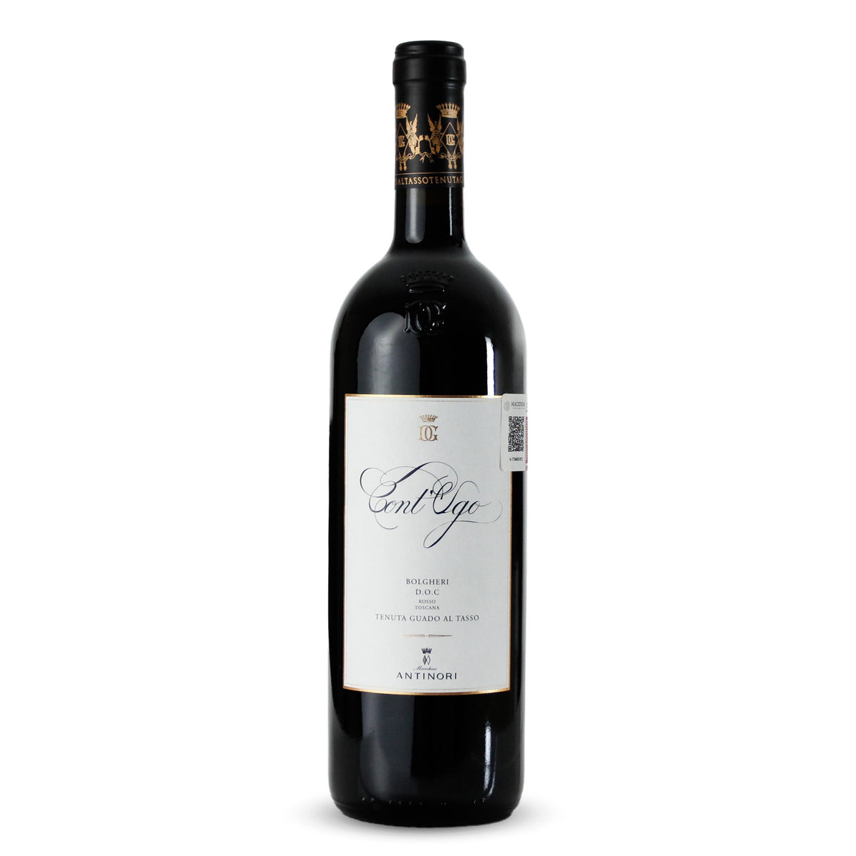 Vino Tinto Antinori Cont Ugo Bolgheri DOC Italia Toscana 750ml