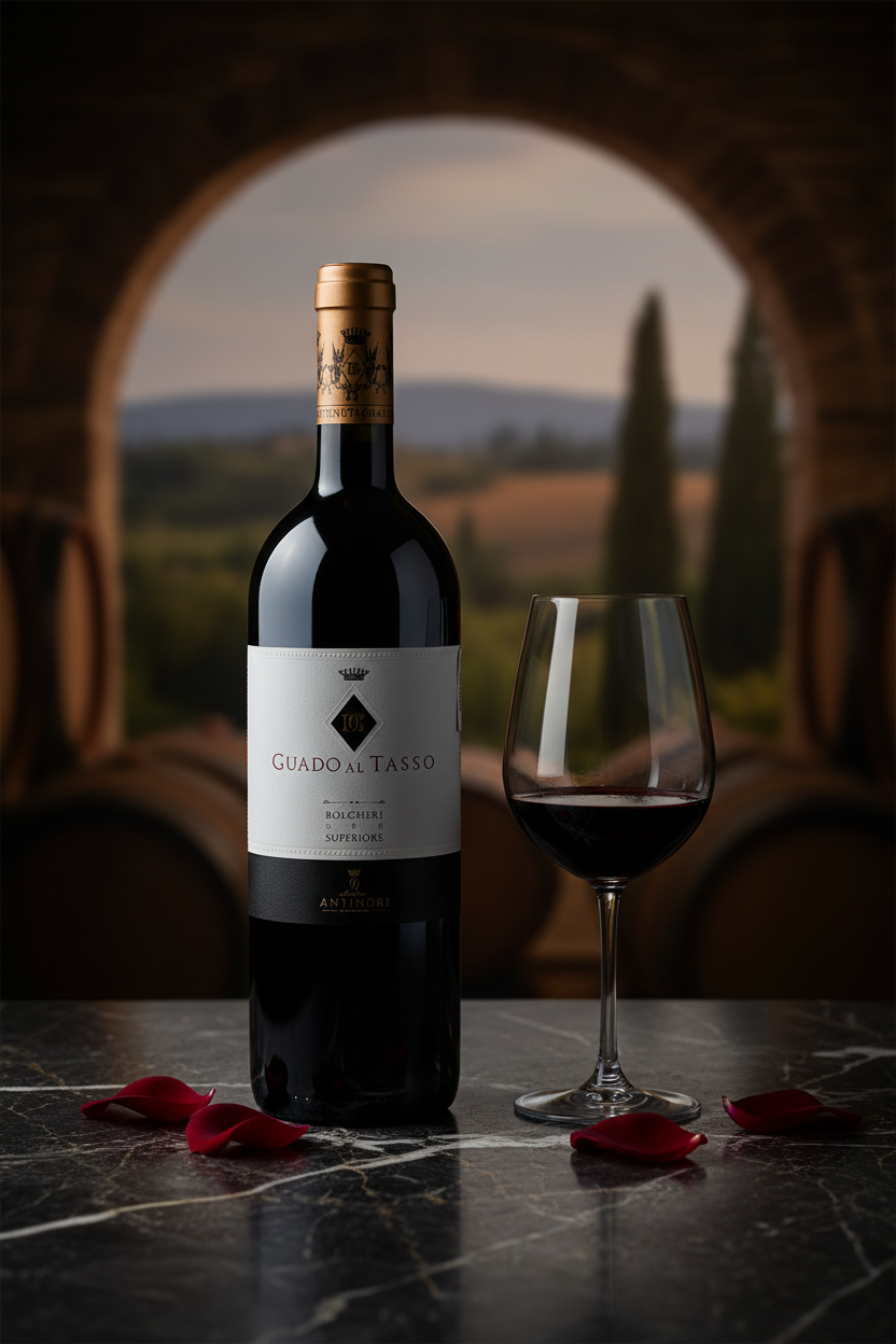 Vino Tinto Antinori Guado Al Tasso 2022 Bolgheri Superiore DOC Toscana Italia 750ml *
