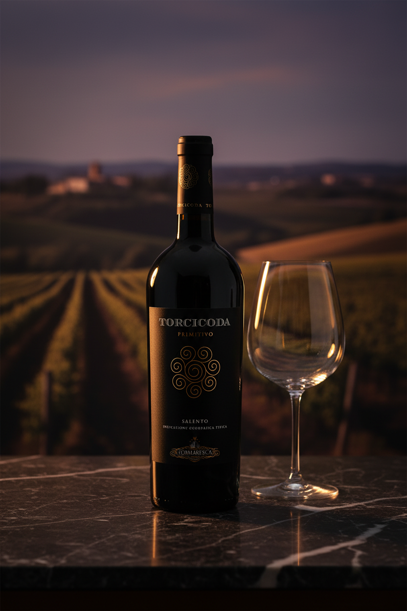 Vino Tinto Torcicoda Primitivo Di Salento IGT Puglia, Italia 750 ml