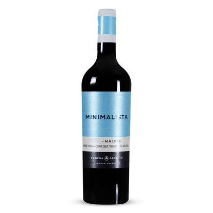 Vino Tinto Minimalista Malbec Mendoza Argentina 750ml