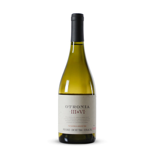 Vino Blanco Otronia III & VI Chardonnay Patagonia Argentina 750ml