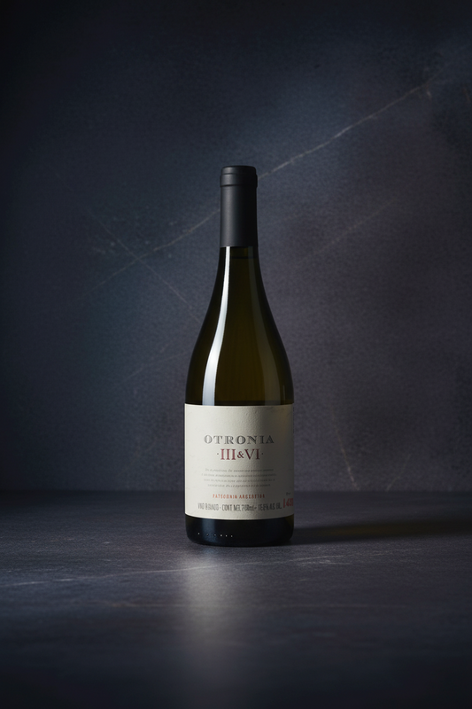Vino Blanco Otronia III & VI Chardonnay Patagonia Argentina 750ml