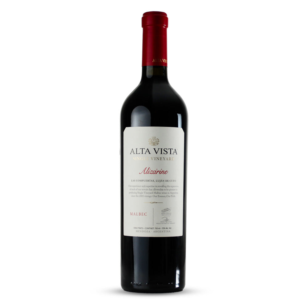 Vino Tinto Alta Vista Single Vineyard Alizarine Mendoza Argentina 750ml