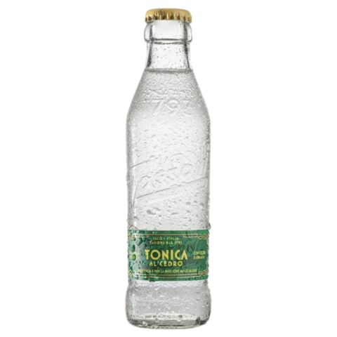 Agua Tónica Tassoni Cedro 4 botellas 180ml