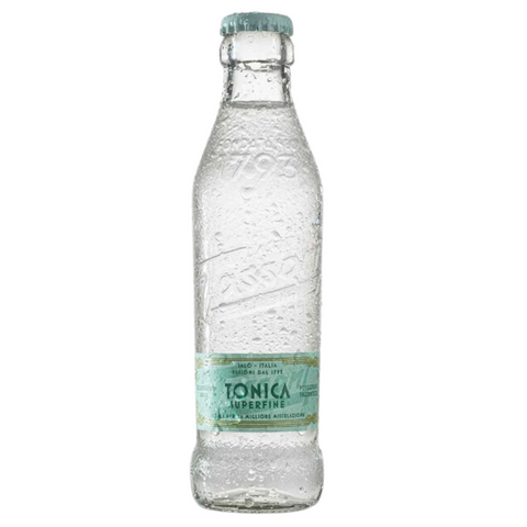 Agua Tónica Tassoni Superfine 4 botellas 180ml