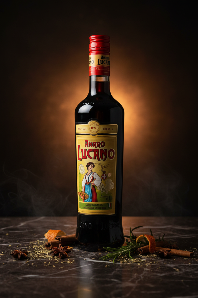 Licor Amaro Lucano Mancino Basilicata Italia 700ml