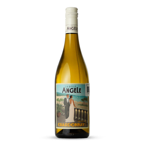 Vino Blanco La Belle Angele Chardonnay Delaunay Francia 750ml