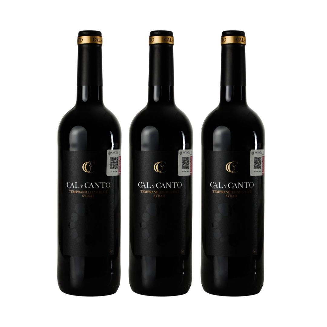 Vino Tinto Isidro Milagro Cal Y Canto España 3 Botellas 750ml