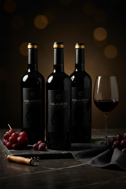 Vino Tinto Isidro Milagro Cal Y Canto España 3 Botellas 750ml
