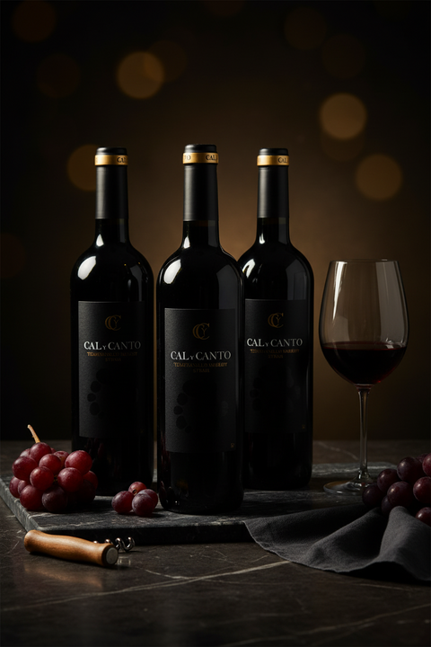 Vino Tinto Isidro Milagro Cal Y Canto España 3 Botellas 750ml