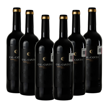 Vino Tinto Cal Y Canto Tempranillo Merlot Syrah (6 Botellas) 750ml