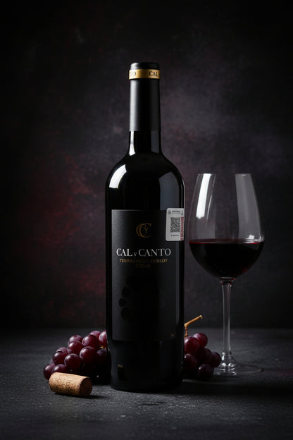 Vino Tinto Isidro Milagro Cal y Canto Tempranillo Castilla y La Mancha España 750ml