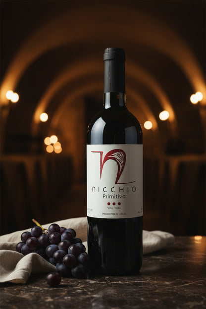 Vino Tinto Nicchio Primitivo IGT Botter Sicilia Italia 750ml *