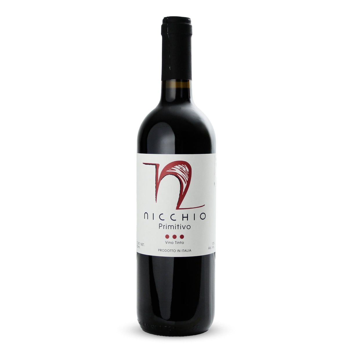 Vino Tinto Nicchio Primitivo IGT Botter Sicilia Italia 750ml *