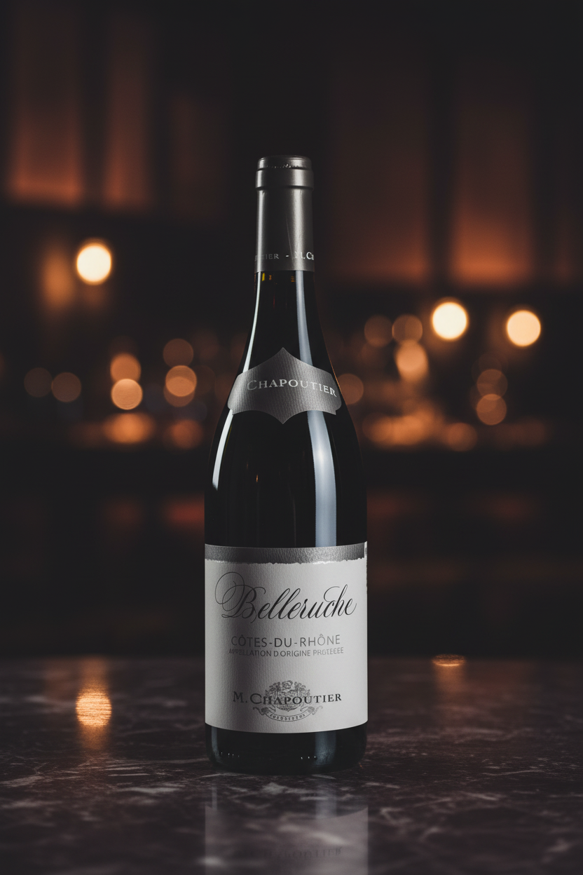 Vino Tinto M. Chapoutier Belleruche Côtes du Rhône AOC 750ml