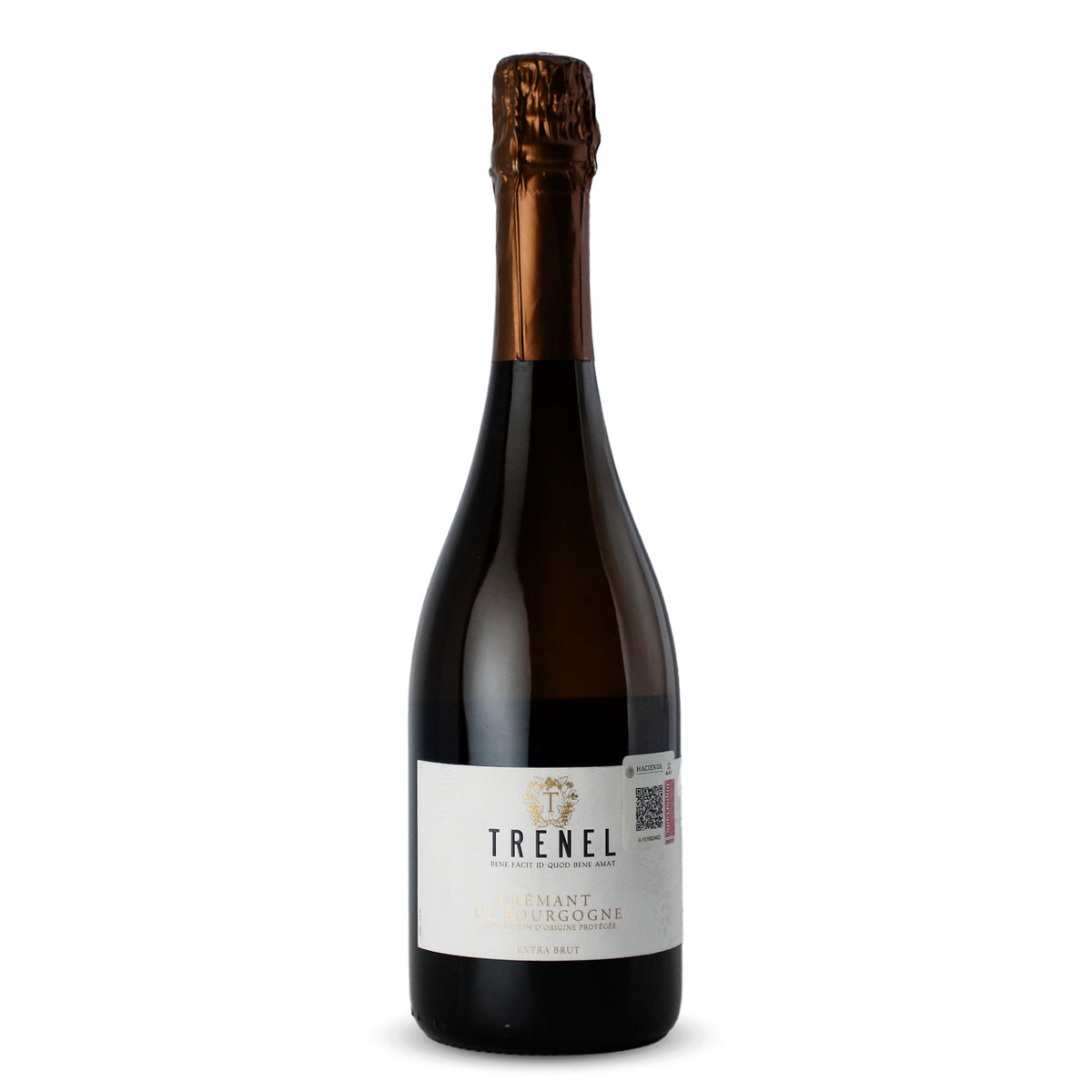 Vino Espumoso Trenel Cremant de Bourgogne AOC Brut M. Chapoutier Borgoña Francia 750ml