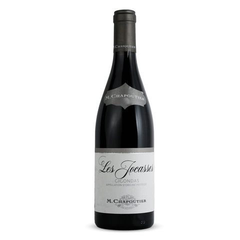 Vino Tinto Les Jocasses Gigondas AOC M. Chapoutier Rodano Francia 750ml