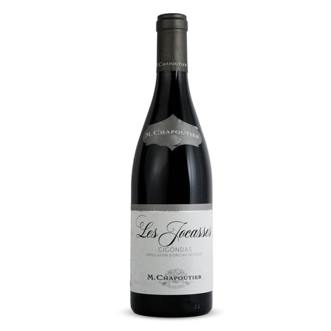 Vino Tinto Les Jocasses Gigondas AOC M. Chapoutier Rodano Francia 750ml