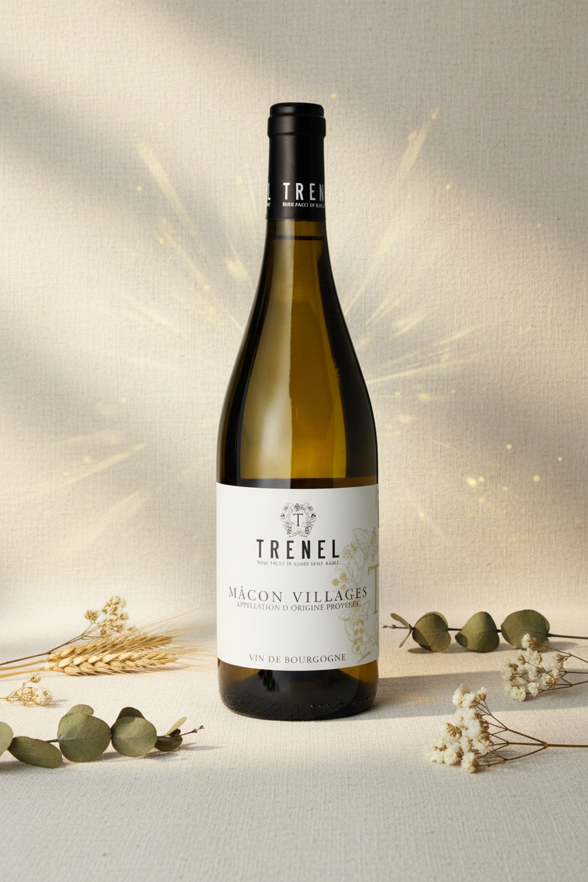 Vino Blanco Mâcon-Villages AOC Borgoña Francia 750ml