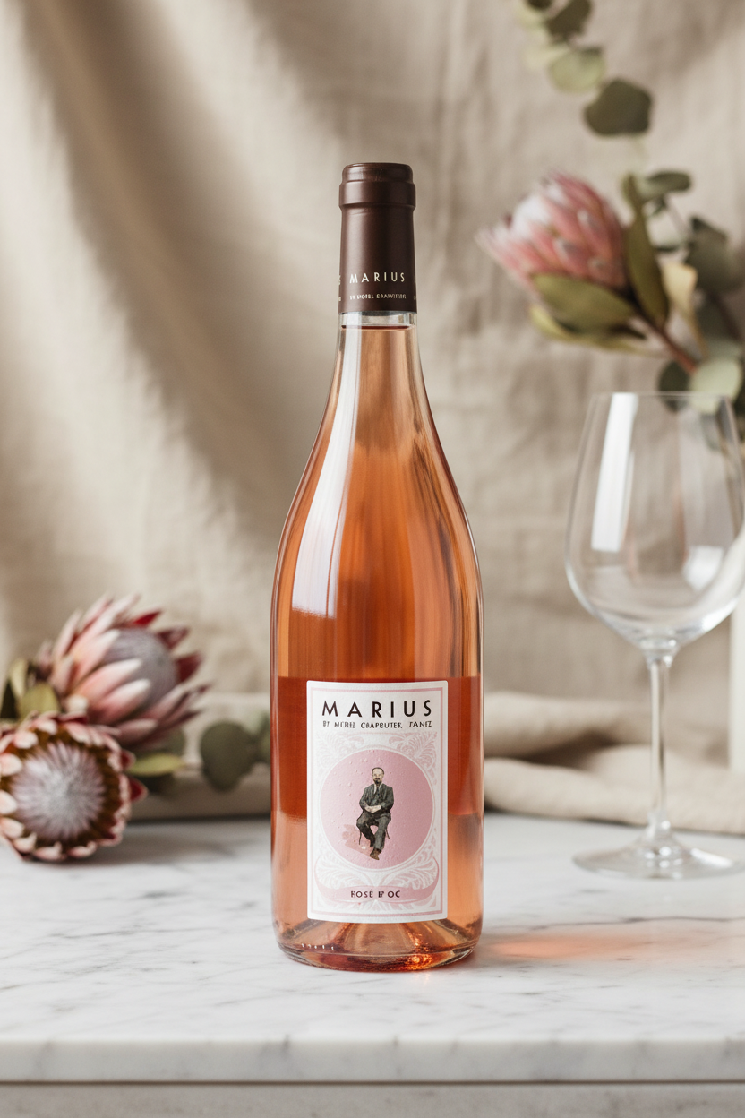 Vino Rosado Marius Rosé IGP DOC M. Chapoutier 750ml