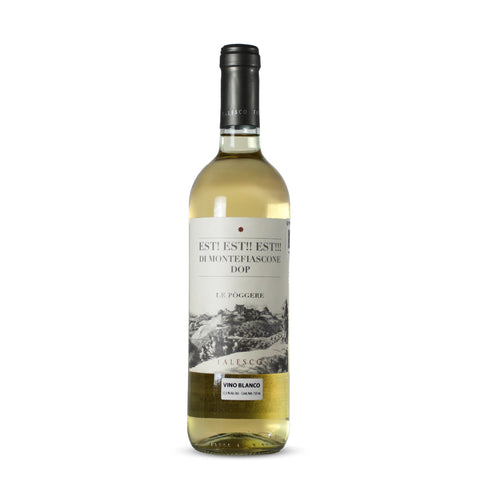 Vino Blanco Falesco Le Poggere Est! Est!! Est!!! DOP Lazio Italia 750ml