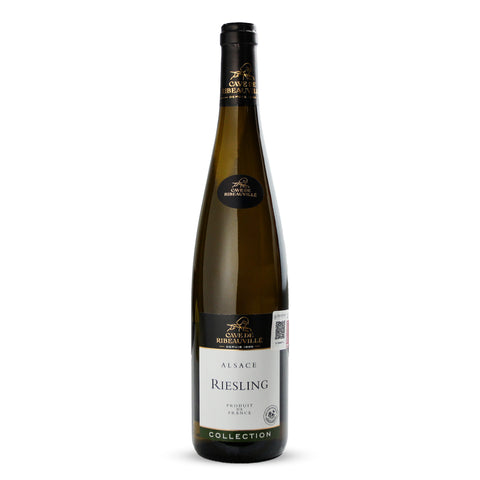 Vino Blanco Ribeauville Riesling Sec Alsace Francia 750ml