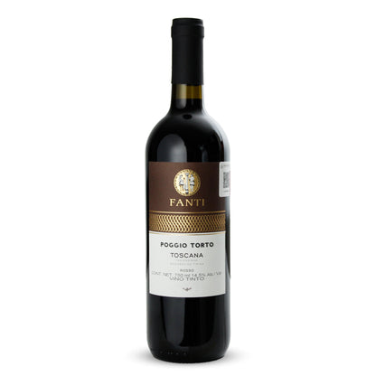 Vino Tinto Fanti Poggio Torto Rosso IGT Toscana Italia 750ml