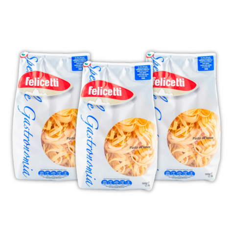 Pasta Felicetti Gastronomia N.790 Tagliatelle Alluovo 500g 3 Pzas