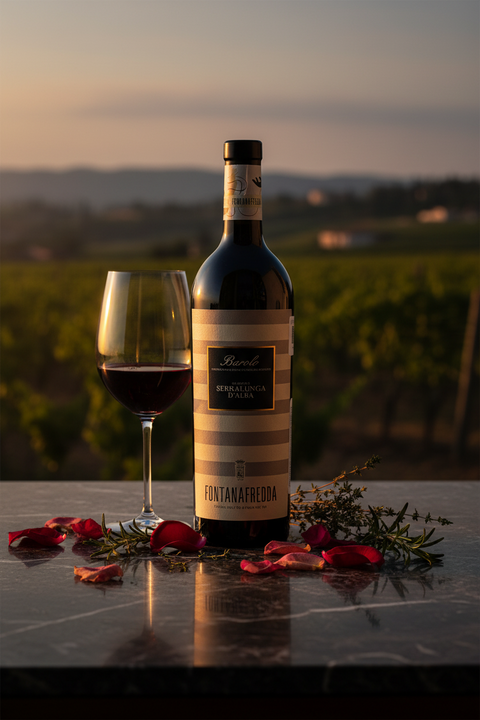 Vino Tinto Serralunga D’Alba Barolo DOCG FontanafreddaPiemonte Italia 750ml