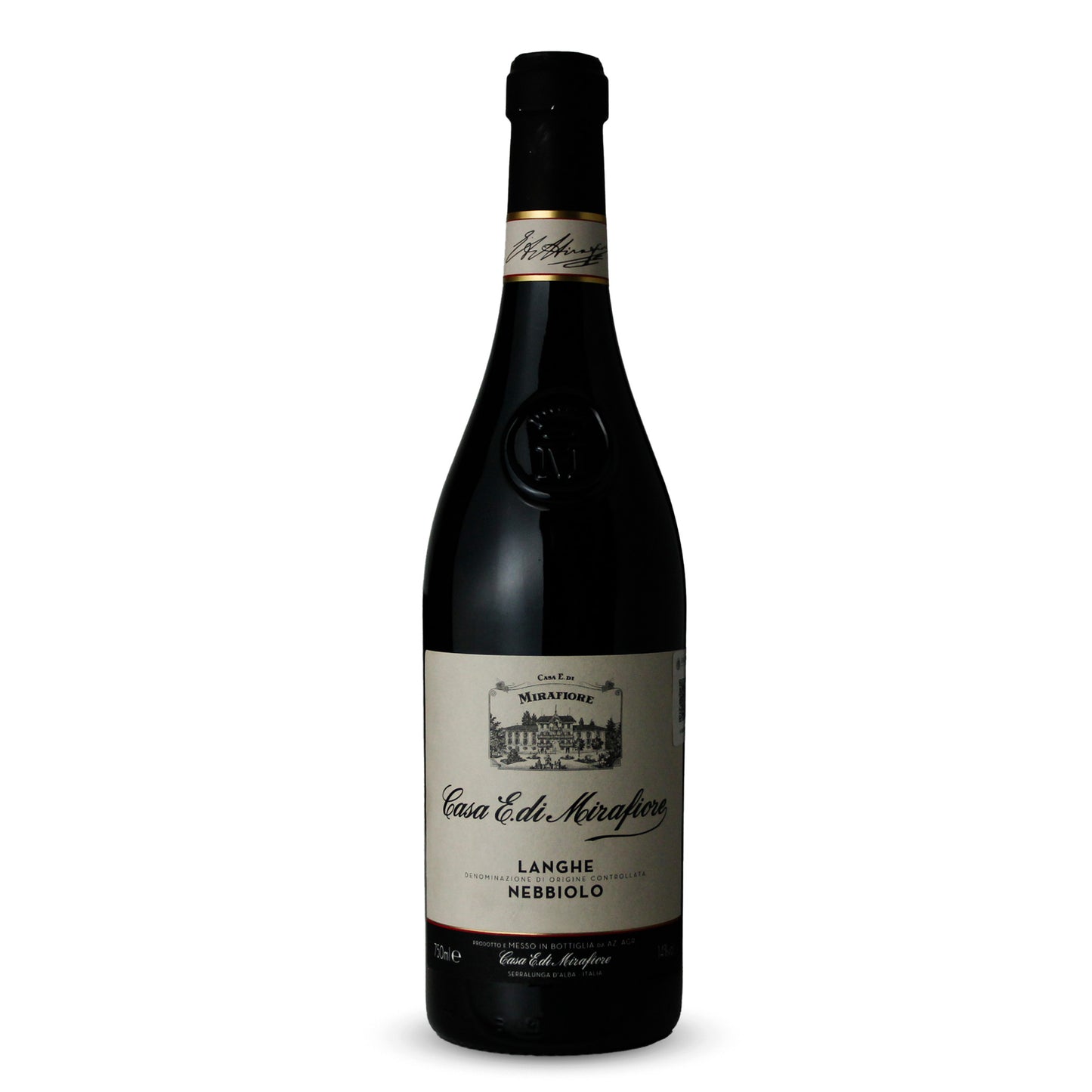Vino Tinto Mirafiore Langhe Nebbiolo DOC Italia 750ml