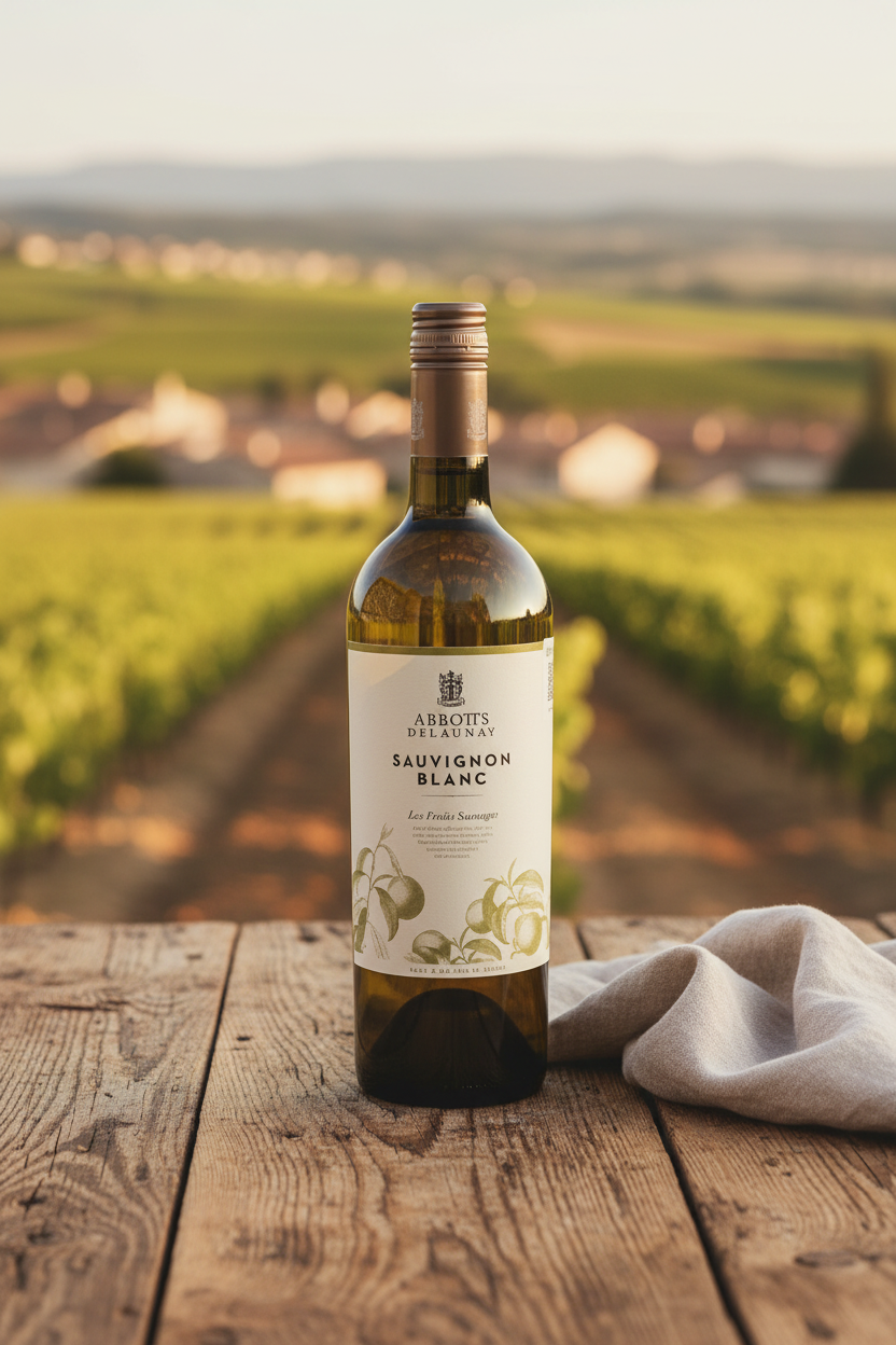 Vino Blanco Sauvignon Blanc Abbotts & Delaunay Francia 750ml