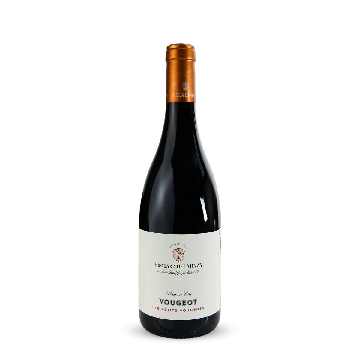 Vino Tinto Edouard Delaunay Vougeot Premier Cru AOC Borgoña Francia 750ml