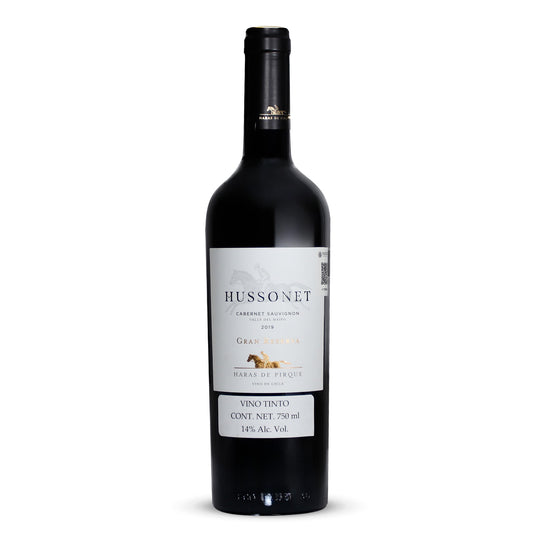 Vino Tinto Hussonet Gran Reserva Haras de Pirque Valle del Maipo Chile 750ml *