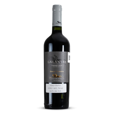 Vino Tinto Galantas Cabernet Franc Haras de Pirque Valle del Maipo Chile 750ml
