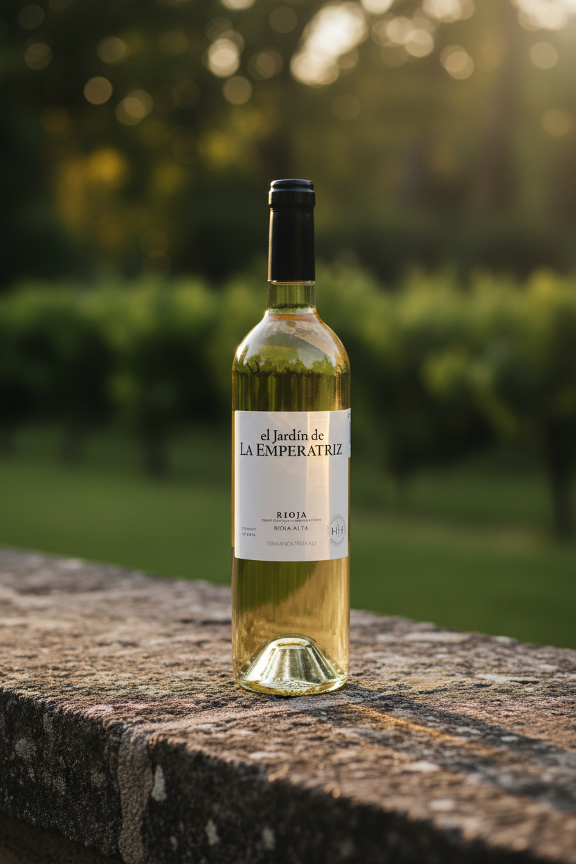 Vino Blanco El Jardín de la Emperatriz DOCa Hermanos Hernaiz Rioja Alta España 750ml