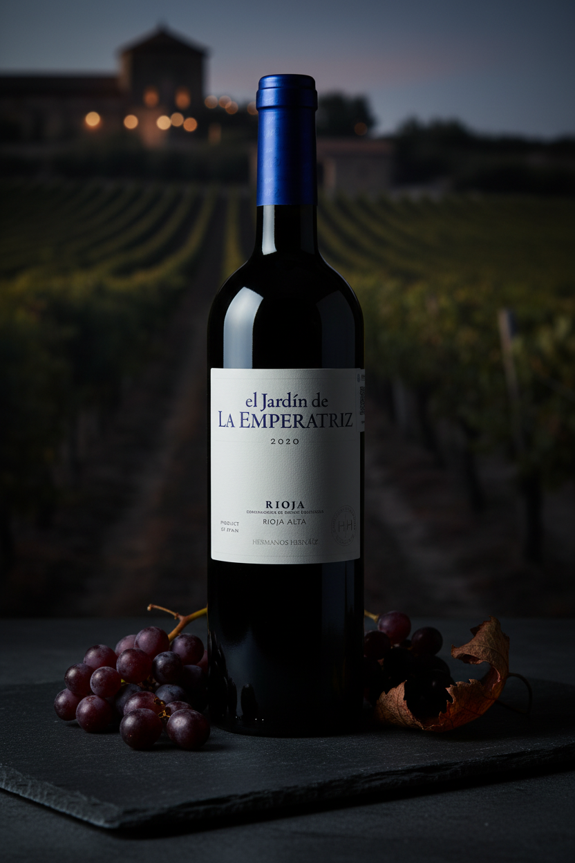 Vino Tinto El Jardín de la Emperatriz DOCa Hermanos Hernaiz Rioja Alta España 750ml *