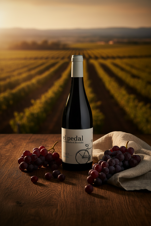 Vino Tinto El Pedal Tempranillo DOCa Hermanos Hernáiz Rioja Alta España 750ml