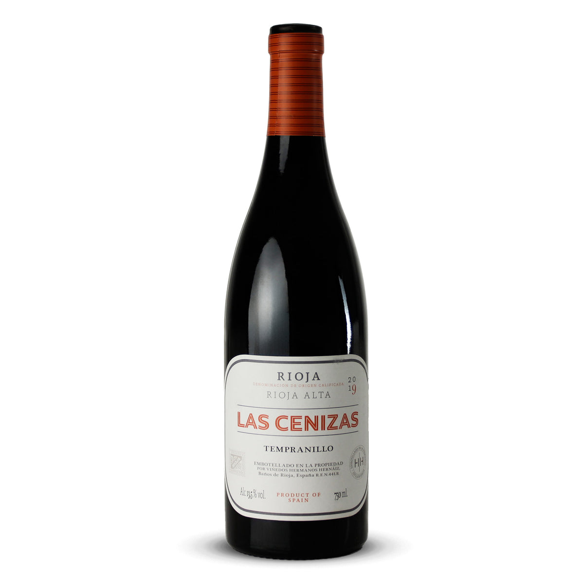 Vino Tinto Hermanos Hernaiz Las Cenizas DOCa Rioja Alta España 750ml
