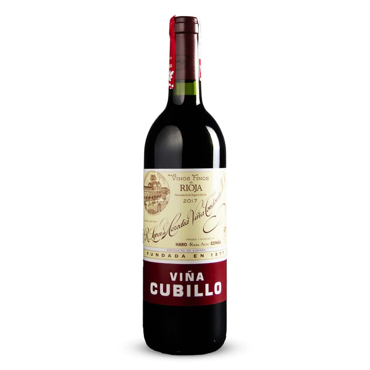 Vino Tinto Lopez de Heredia Viña Cubillo Tinto Crianza Rioja España 750ml