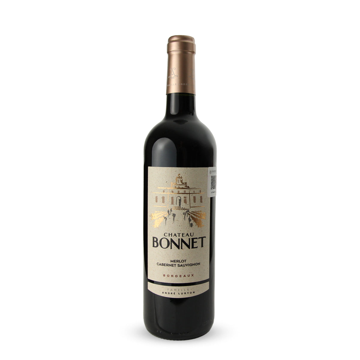 Vino Tinto Chateau Bonnet Rouge Bordeaux AOC André Lurton Burdeos Francia 750ml