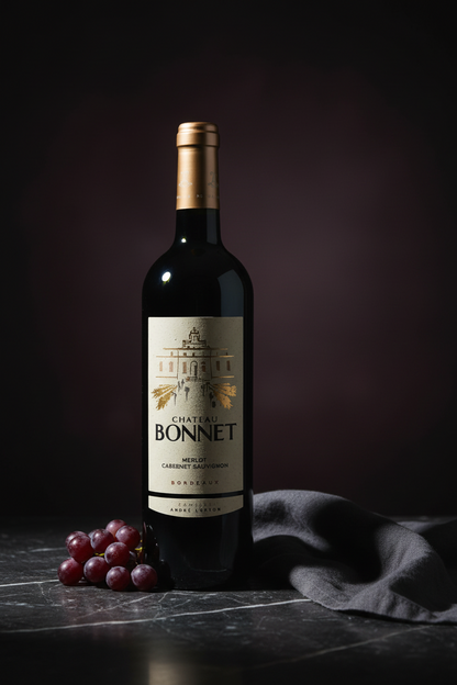 Vino Tinto Chateau Bonnet Rouge Bordeaux AOC André Lurton Burdeos Francia 750ml
