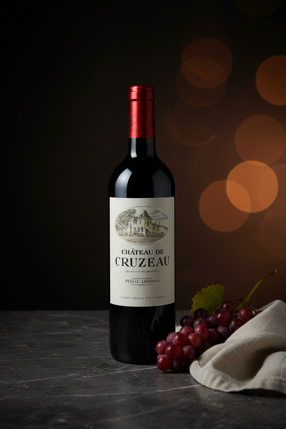 Vino Tinto Chateau Cruzeau Pessac-Leognan AOC André Lurton Burdeos Francia 750ml