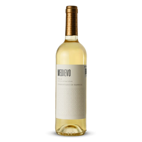 Vino Blanco Medievo Fermentado DOCa Rioja España 750ml