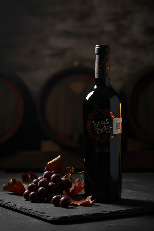 Vino Tinto Tuerce Botas Crianza Graciano DOCa Medievo Rioja España 750ml