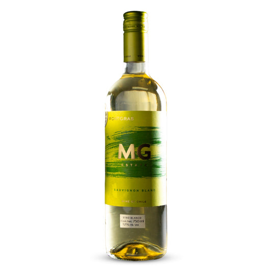 Vino Blanco Montgras MG Estate Sauvignon Blanc Valle Central Chile 750 ml