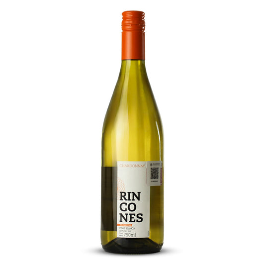 Vino Blanco Rincones Premium Chardonnay Montgras Valle Central Chile 750ml *