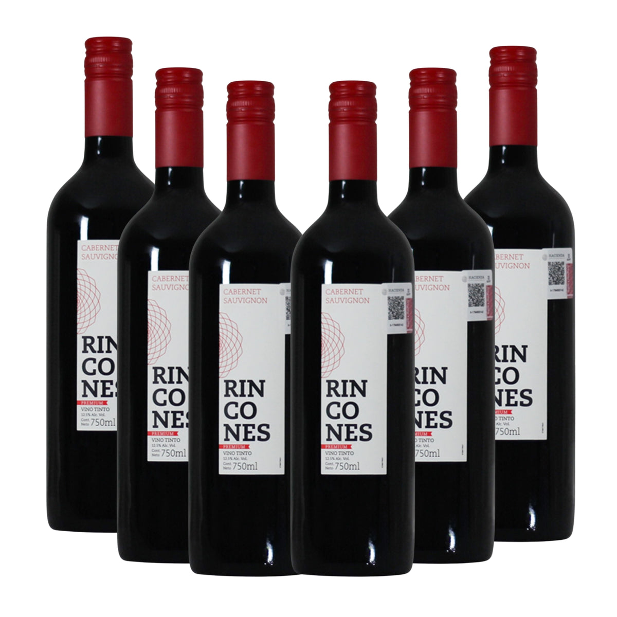 Tinto Rincones Premium Cabernet Sauvignon Montgras Valle Central Chile 750ml (6 pzs)