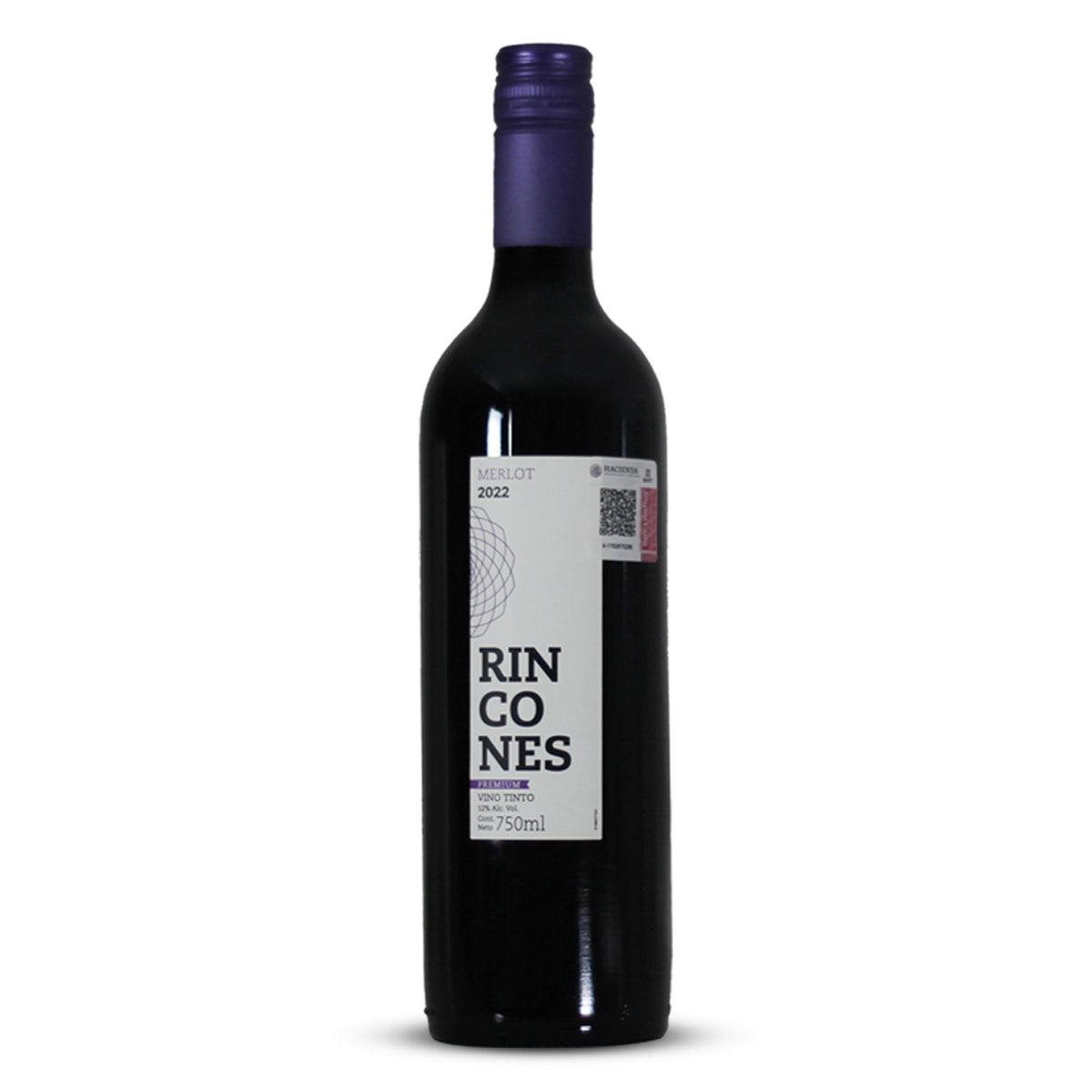 Vino Tinto Rincones Premium Merlot Montgras Valle Central Chile 750ml *